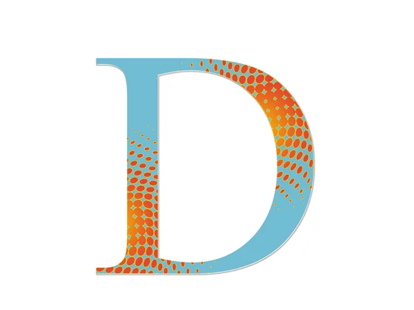 D betű bővítőhely — Stock Fotó