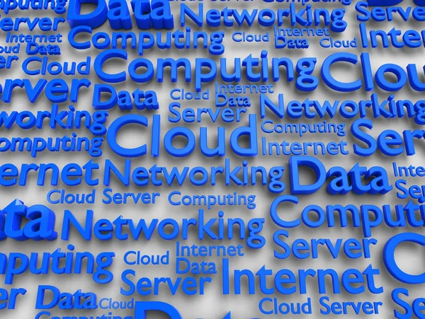 Clouding data — Stock Photo, Image