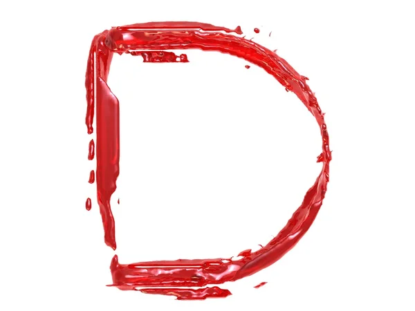 Letter D — Stock Photo, Image