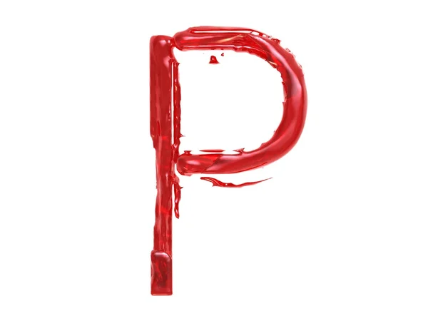 字母 p — 图库照片