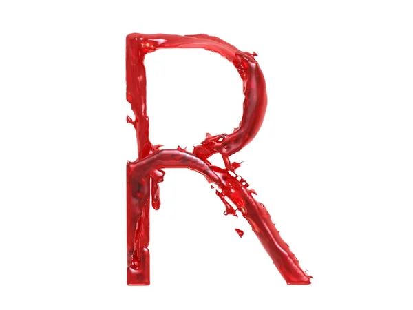 Litera r — Zdjęcie stockowe