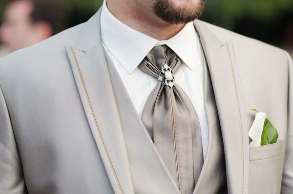 Mens wedding suit — Stockfoto