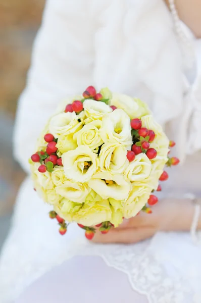 Buquê de flores de casamento — Fotografia de Stock