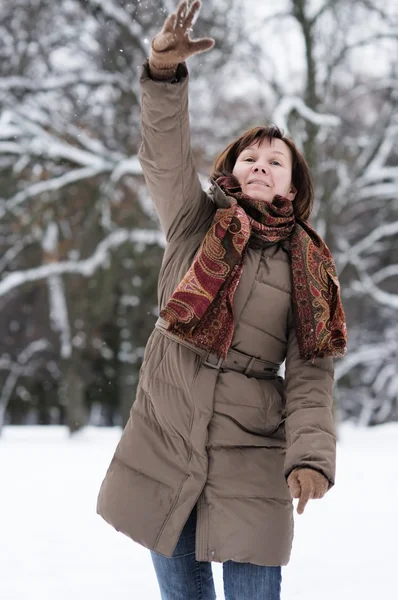 Fun in winter — Stock Photo, Image