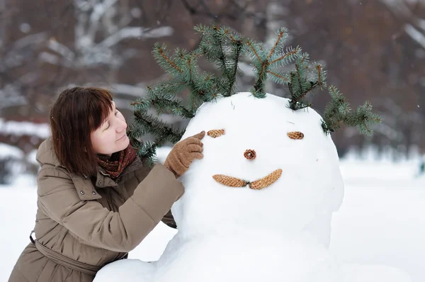 Fun in winter — Stock Photo, Image