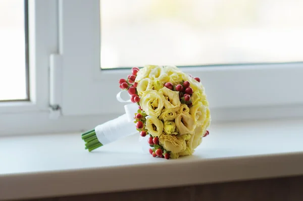 Schöne Hochzeit Blumenstrauß — Stockfoto
