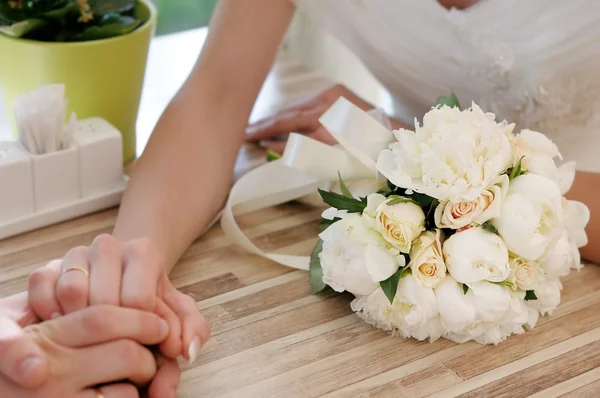 Bouquet di fiori di nozze — Foto Stock