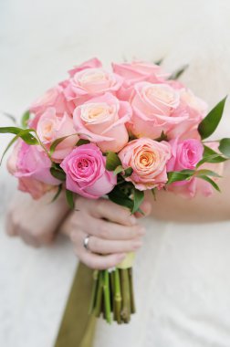 Düğün çiçek buketi