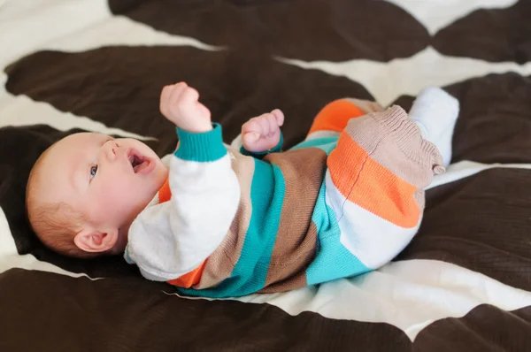 Newborn baby boy portrait — Stock Photo, Image