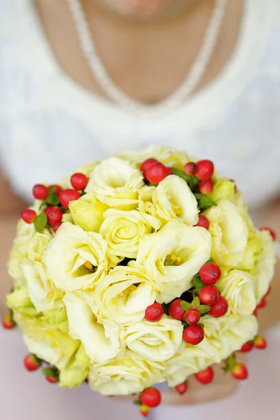 Esküvői virágok-csokor — Stock Fotó