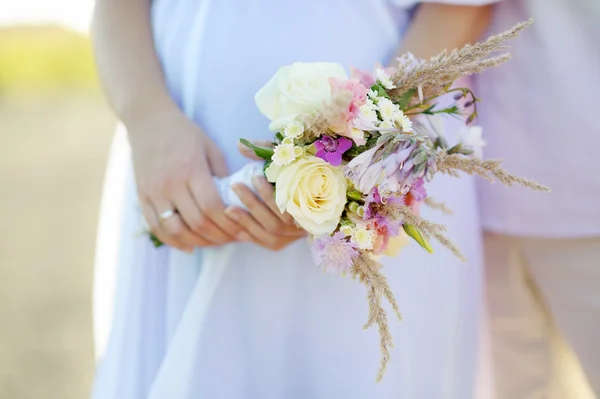 Μπουκέτο με λουλούδια γάμου — Φωτογραφία Αρχείου