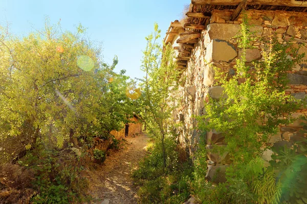 Antigas Casas Phicardou Fikardou Aldeia Chipre Esta Bela Aldeia Declarou — Fotografia de Stock
