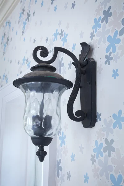 Vintage muur lamp — Stockfoto