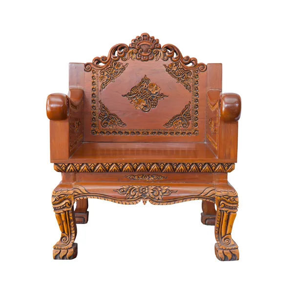 Wood armchair — Stock Photo, Image