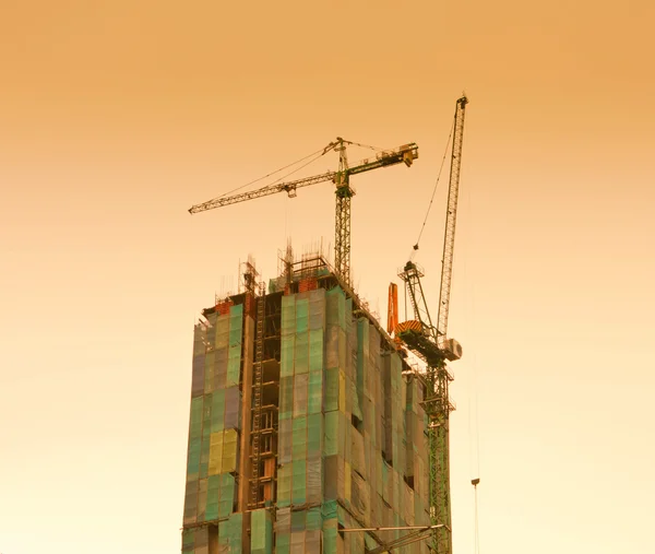 Construção industrial — Fotografia de Stock