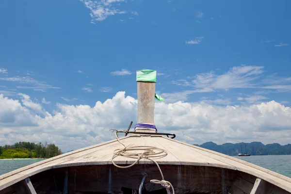 Head long tail fisherman boat — Stock Photo, Image