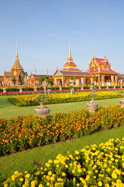 Thai royal funeral and Temple — Stock Photo, Image