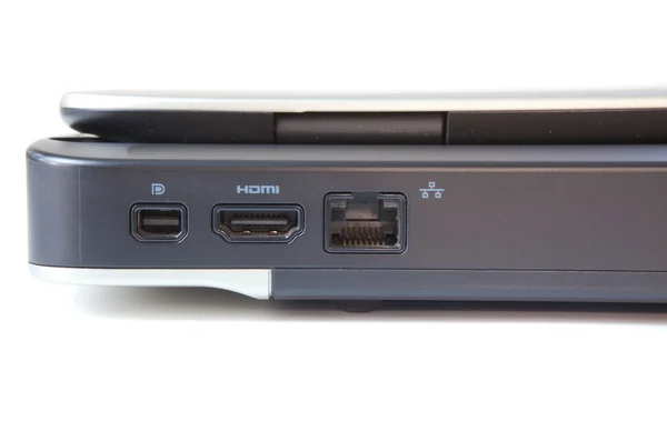 Ordinateur portable avec HDMI et LAN — Photo