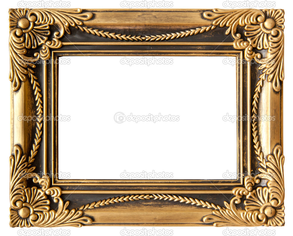 Love gold frame