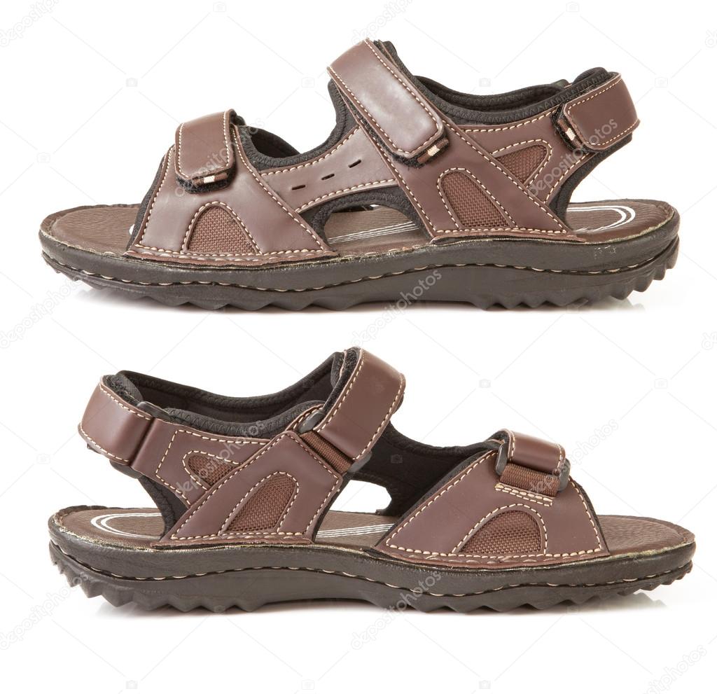 Sandals isolated