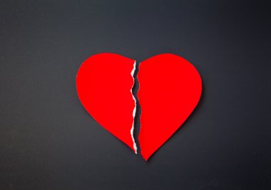 Kırmızı grunge dertli