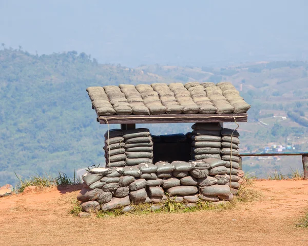 Bunker on top — Stock Photo, Image