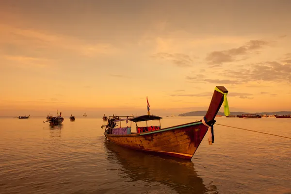 Barche sul mare — Foto Stock