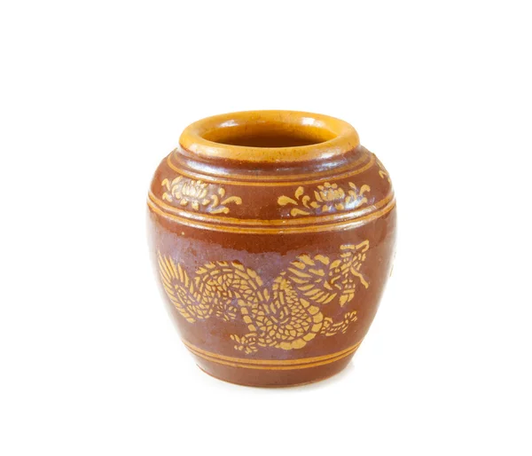 Rustik handgjorda potten — Stockfoto