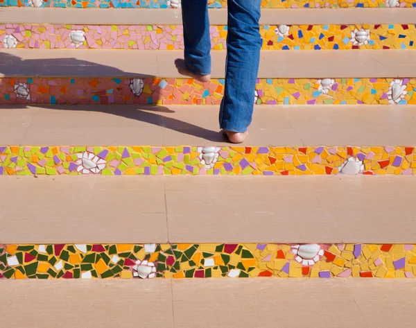 Escadas de cerâmica — Fotografia de Stock