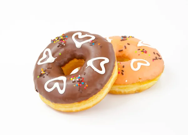 Donuts geïsoleerd — Stockfoto