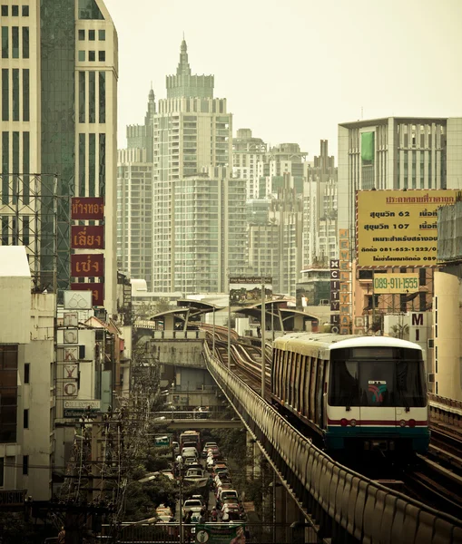 BTS-Skytrain — Stockfoto