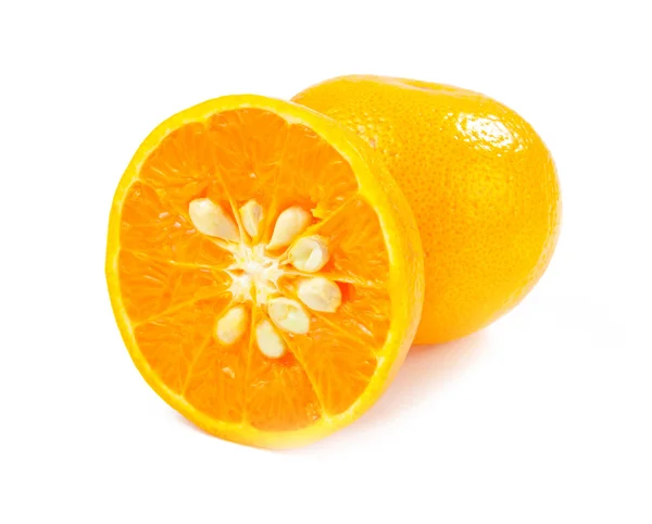 Orange isoliert — Stockfoto