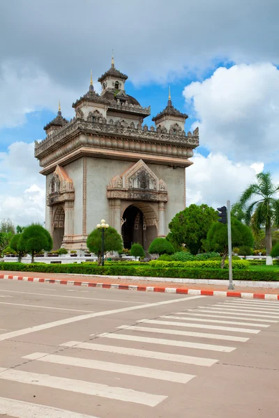 Monumentet Patuxai — Stockfoto