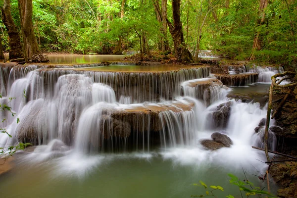Deep forest Waterfall — Stock Photo, Image