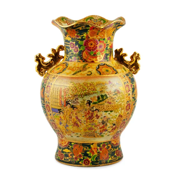 Chine vase or — Photo