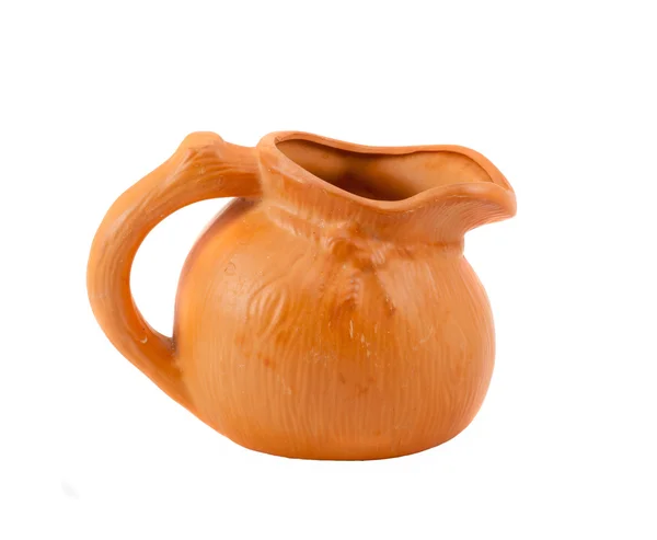Džbán keramiky, samostatný — Stock fotografie