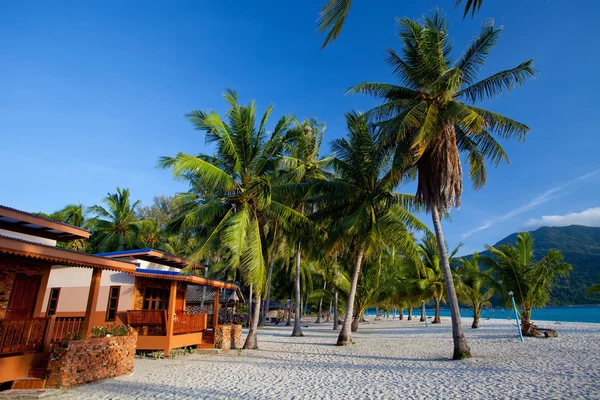 Resort on the beach — Stock Photo, Image