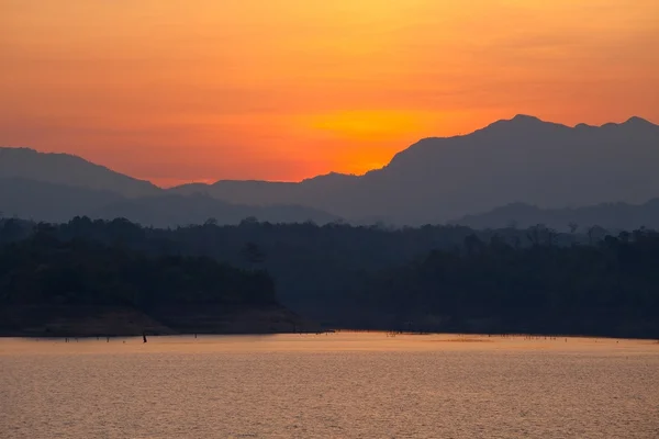 See und Berg — Stockfoto