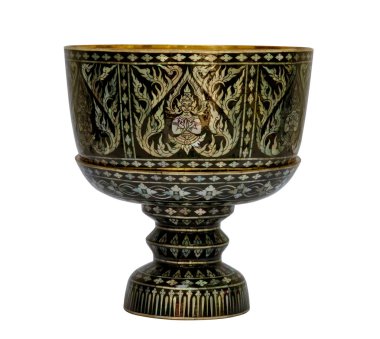 eski antika antika shell bowl