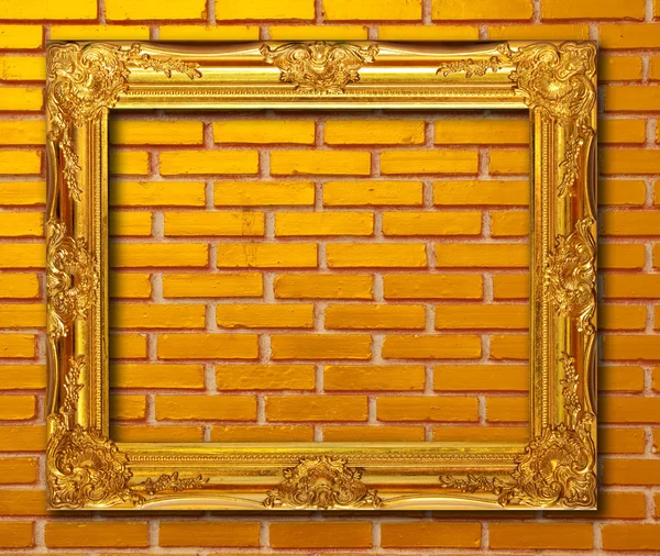 Gold frame — Stock Photo, Image