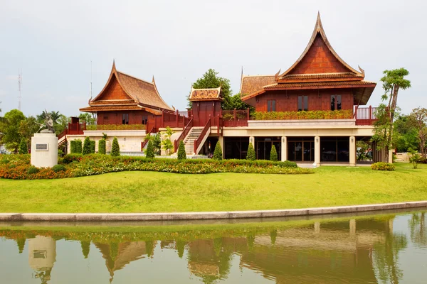 Thai tytułują dom — Zdjęcie stockowe