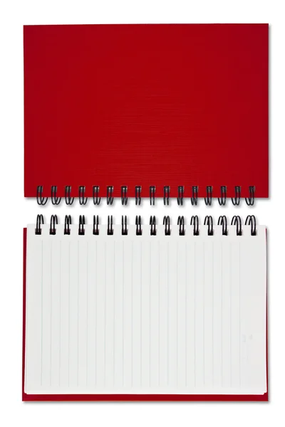 Libro delle note rosse — Foto Stock