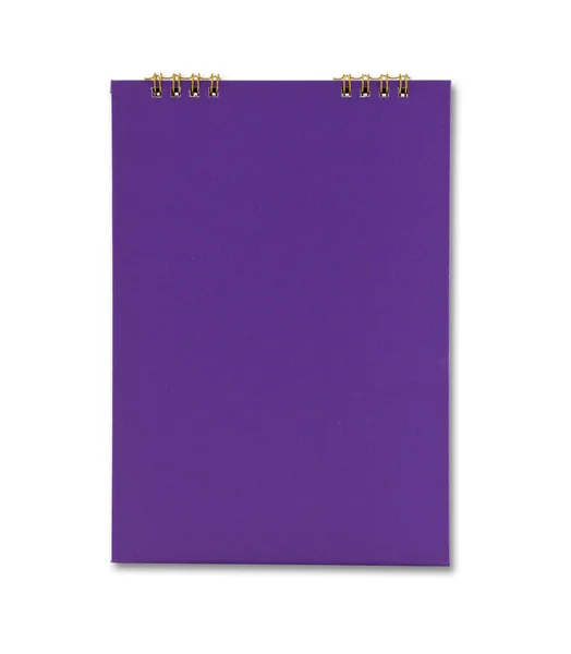 Фіолетовий ноутбук — стокове фото
