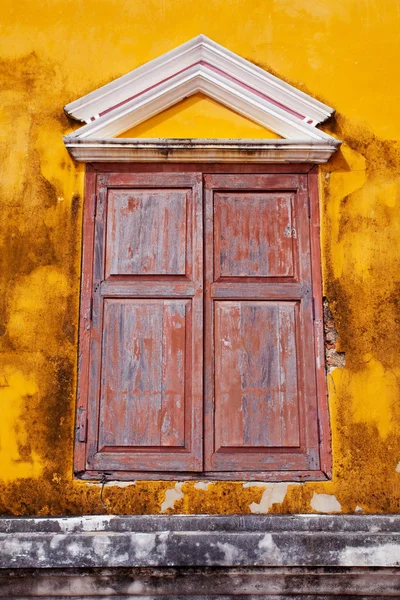 Renkli ön pencere — Stok fotoğraf