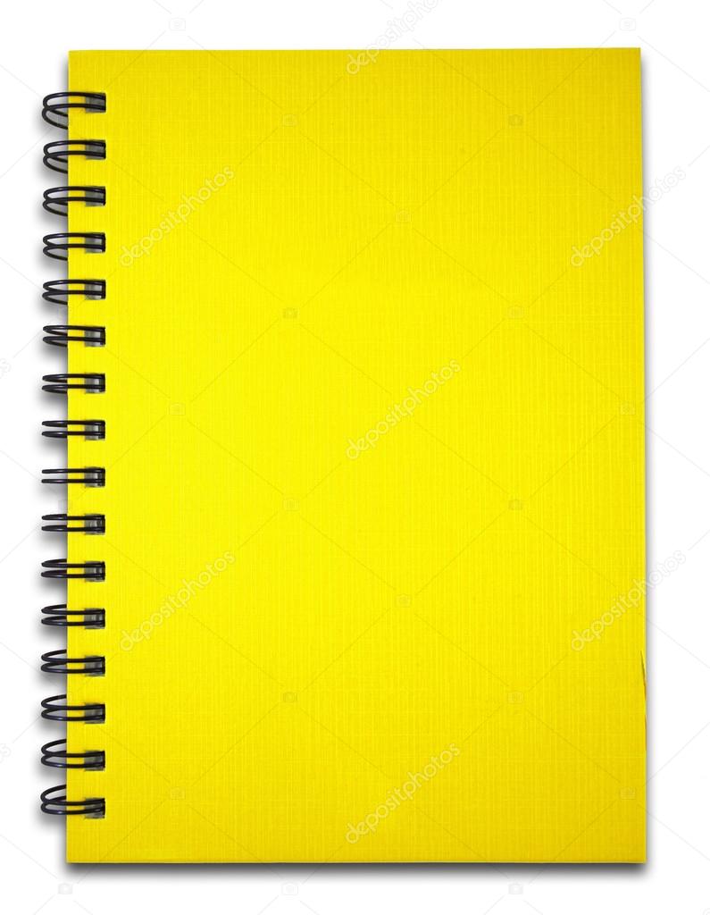 Yellow notebook