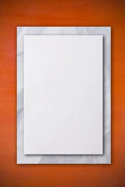 Blank white paper — Stock Photo, Image