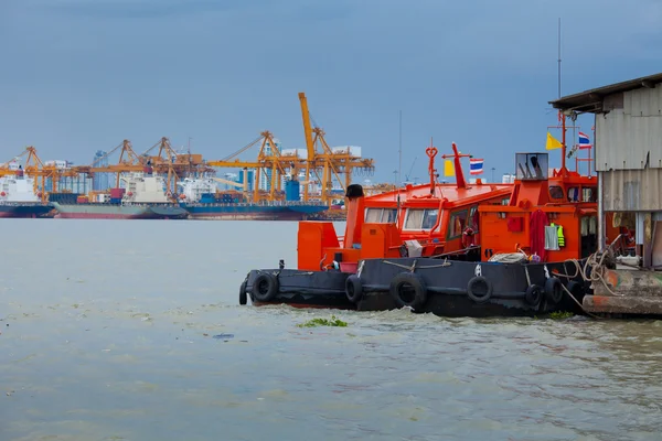 Shipping port — Stock Photo, Image