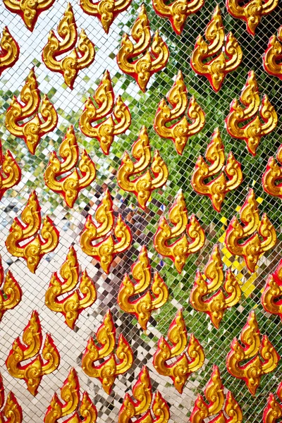 Традиционная тайская стена — стоковое фото