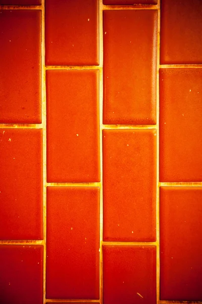 Patrón de pared de ladrillo rojo —  Fotos de Stock