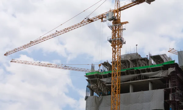 Construção industrial — Fotografia de Stock